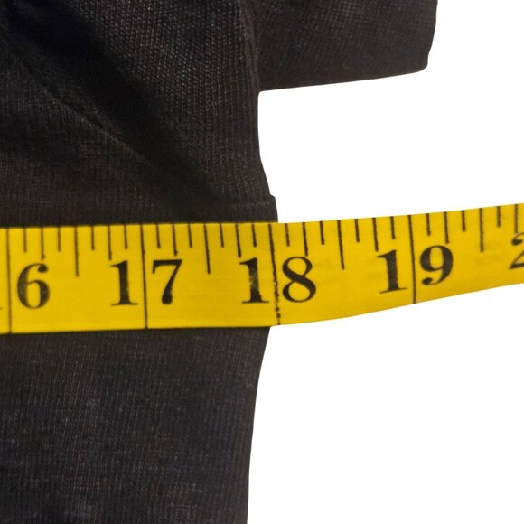 Sandro Paris Black Silk Linen  S Top Luxe Minimalist Parisian Chic Businesscore - Picture 7 of 11